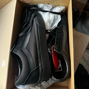 Old school black vans